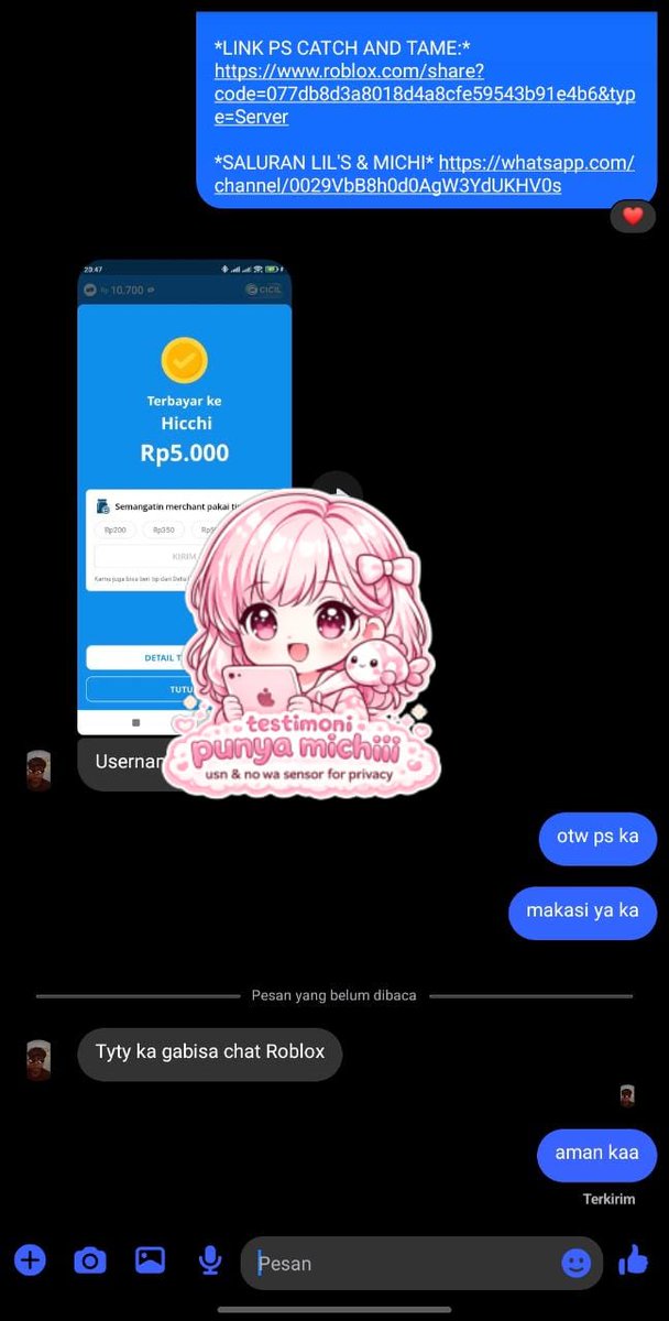 michiii | WA dulu X ga ada notif tweet media