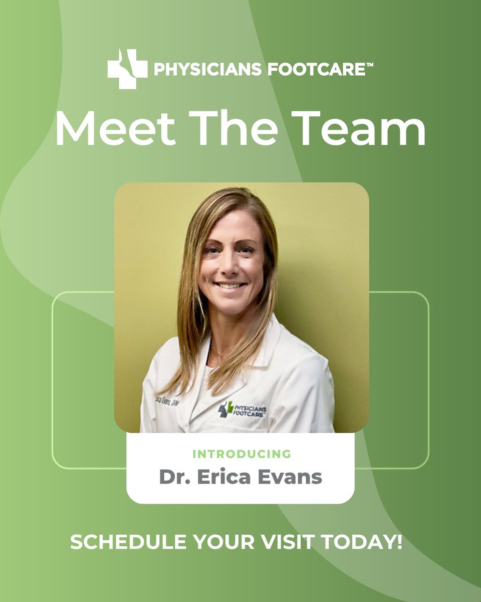 PhysiciansFC's tweet photo. Meet Dr. Evans! Board-certified foot &amp; ankle surgeon, and Des Moines University grad. She is an athlete &amp; marathoner, dedicated to keeping your feet healthy.

#MeetTheTeam #Podiatry #FootHealth https://t.co/SaT8U0lB8S