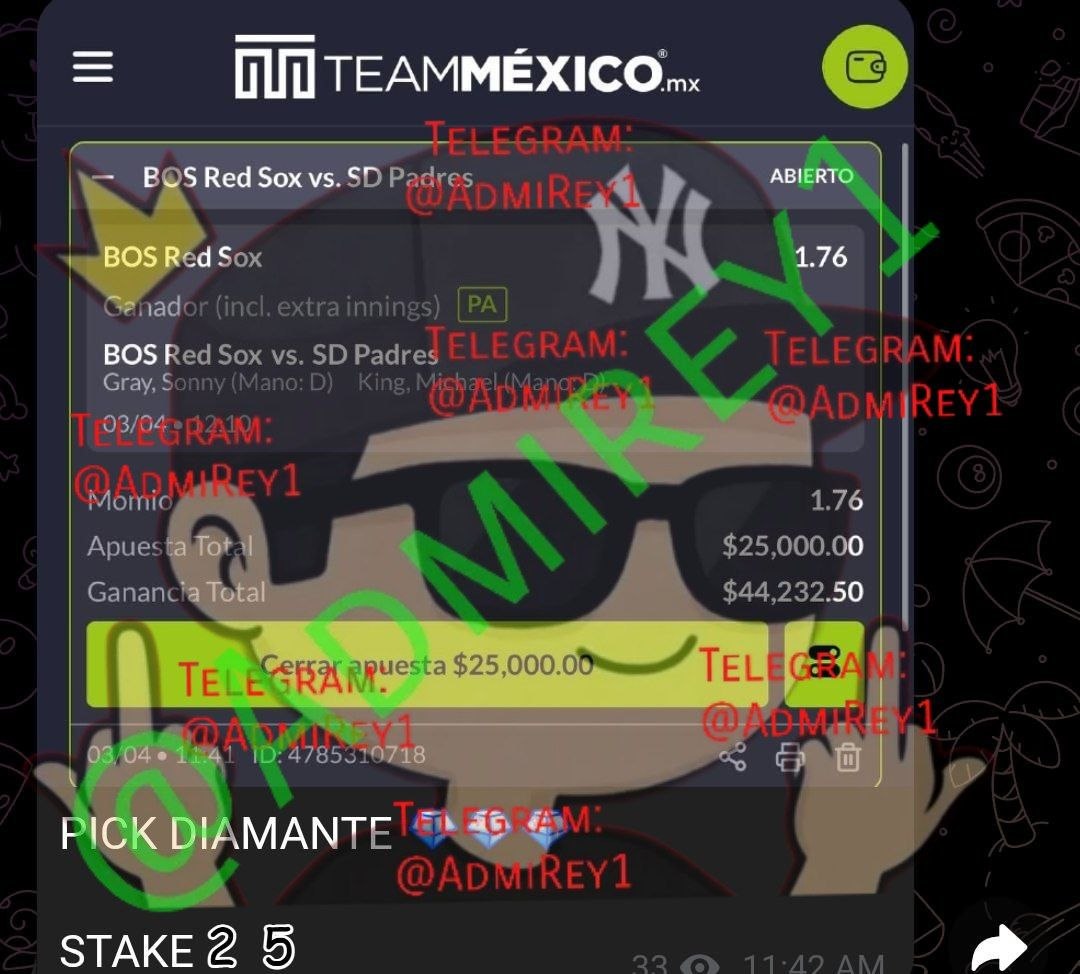 Picks de Cristian Rey 👑 y Gallito vip tweet media