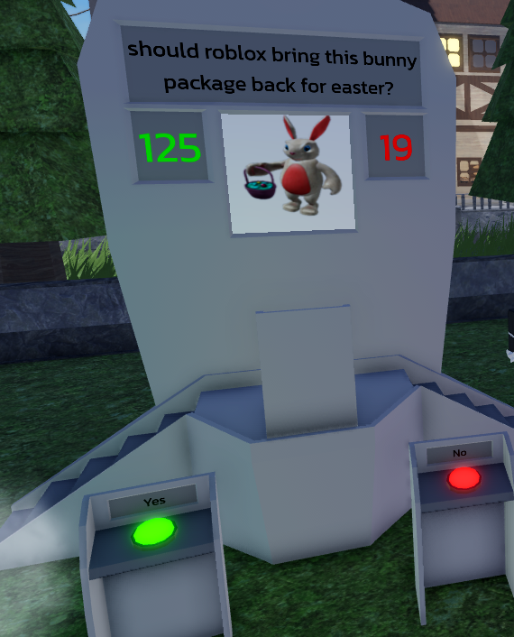 Webber_ig's tweet photo. @Roblox since easter is coming up, in light of recent items going onsale, i think it'd be a great time for the bunny head + bundle to go back on sale for this years easter aswell. 
theres alot of people that would like to see this return. https://t.co/spPYwxKoTt