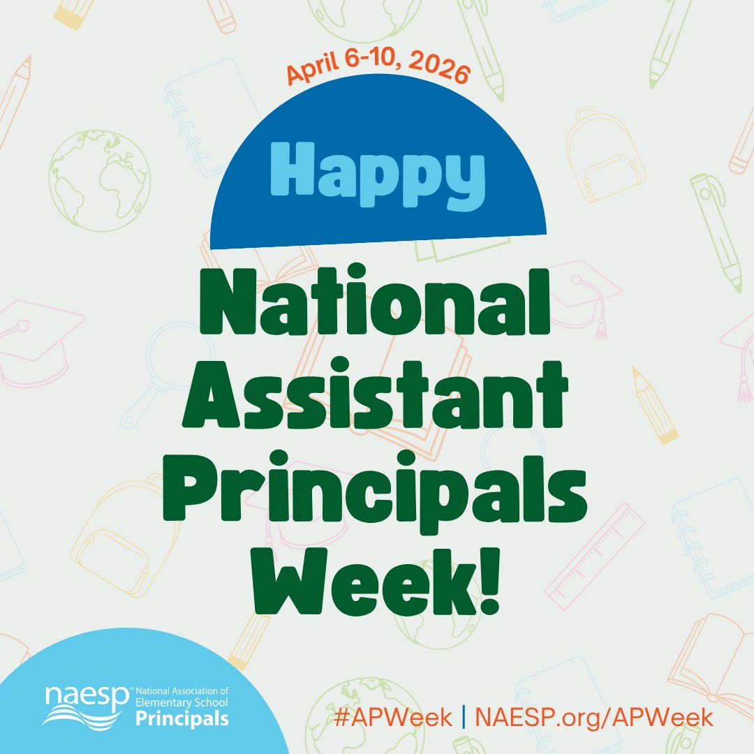National Assoc. of Elementary School Principals tweet media