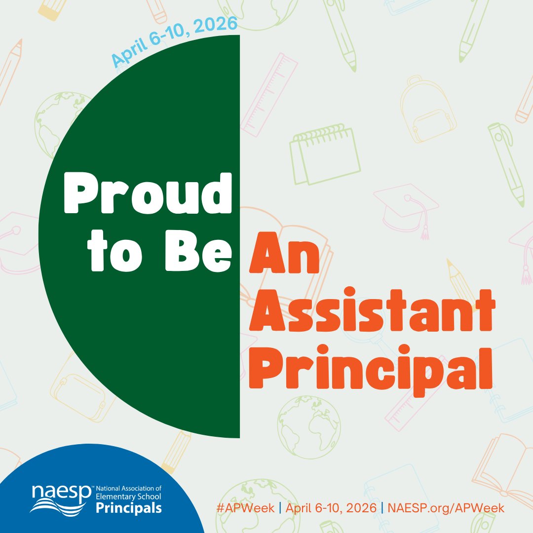 National Assoc. of Elementary School Principals tweet media