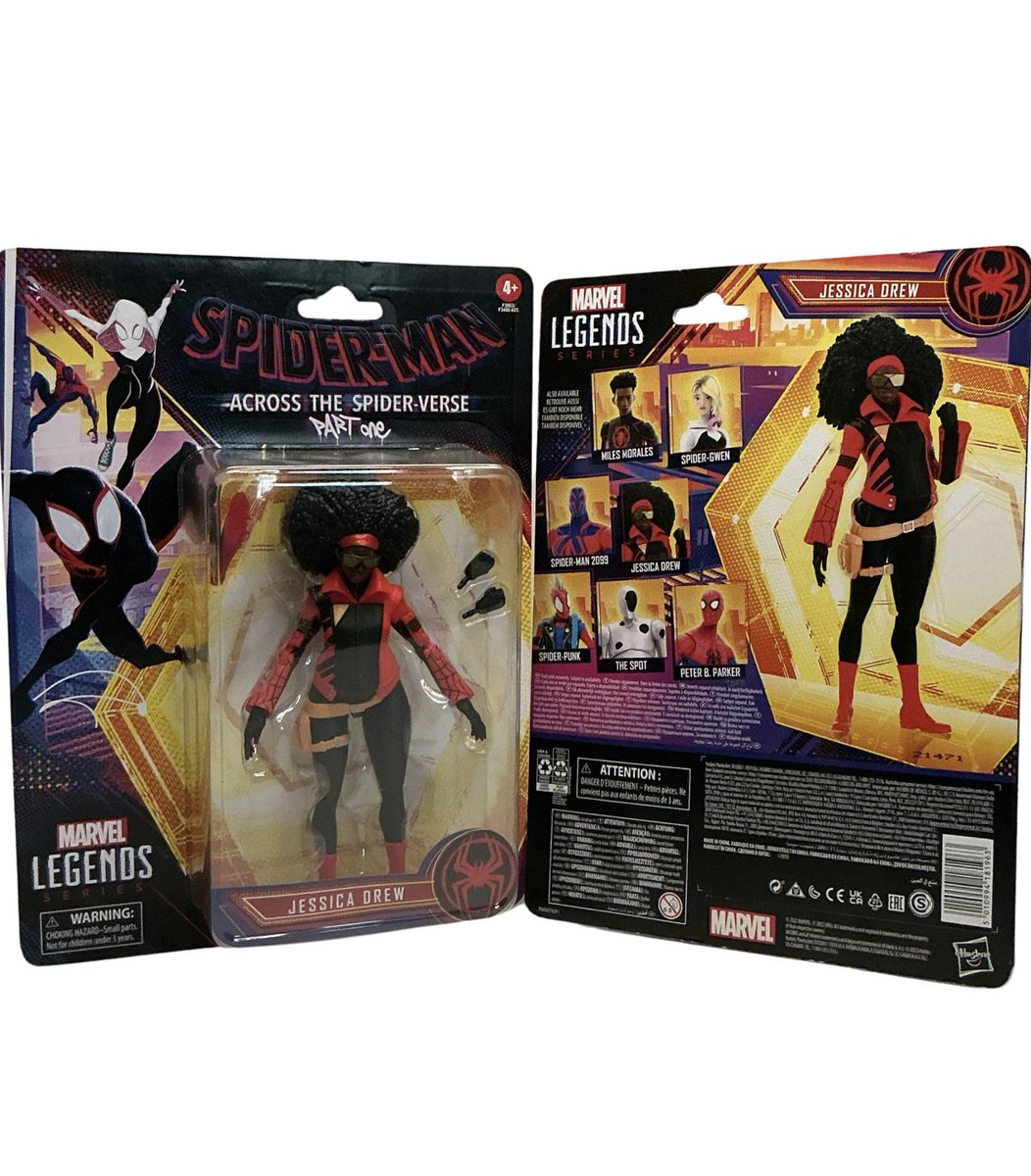 MARVEL LEGENDS SPIDER-MAN Jessica Drew - Across The Spider-Verse Part 6