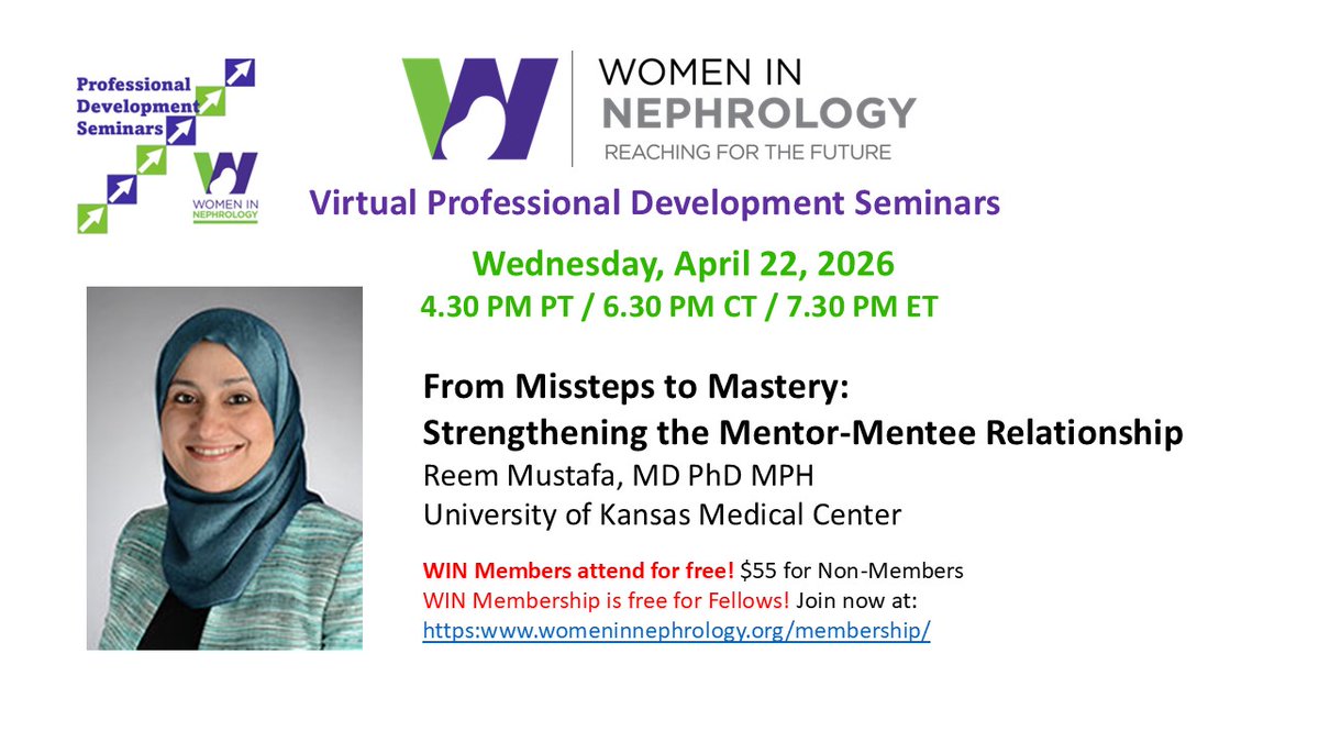 Women In Nephrology tweet media