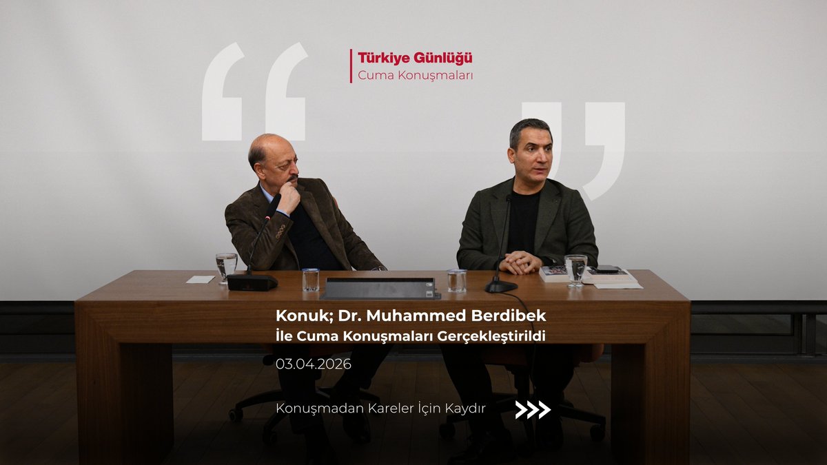turkiyegunlugu's tweet photo. Dr. Muhammed Berdibek'in konuk olduğu "Cuma Konuşmaları" programımızda bu hafta "Mehdi'den Önce Devrimden Sonra İran" konusu işlendi. Tüm katılımcılarımıza ilgileri için teşekkür ederiz.

#türkiyegünlüğü #cumakonuşmaları #iran https://t.co/IA2waKl3Om