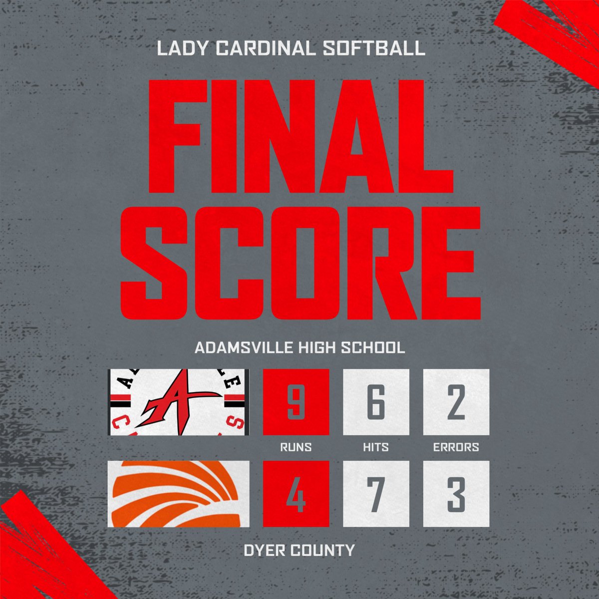 Adamsville Cardinal Athletics tweet media