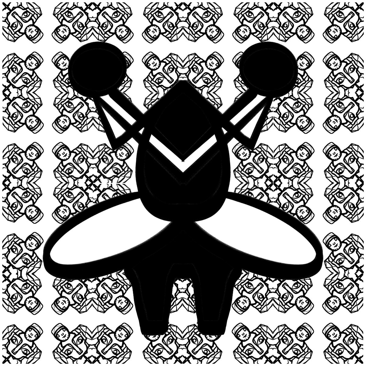 Balance  This piece reminds me of one of those chrome desk widgets that bobble, spin and balance but never fall over no matter their precarious position. #digitalart #NFTs #Crypto #abstractart #art