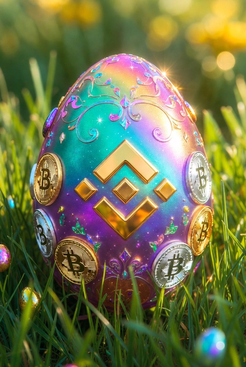 Xayr3r6's tweet photo. @binance @BinanceAngels I think that’s a beautiful one 😍 @binance #BinanceEaster https://t.co/2GxR9QWv3W