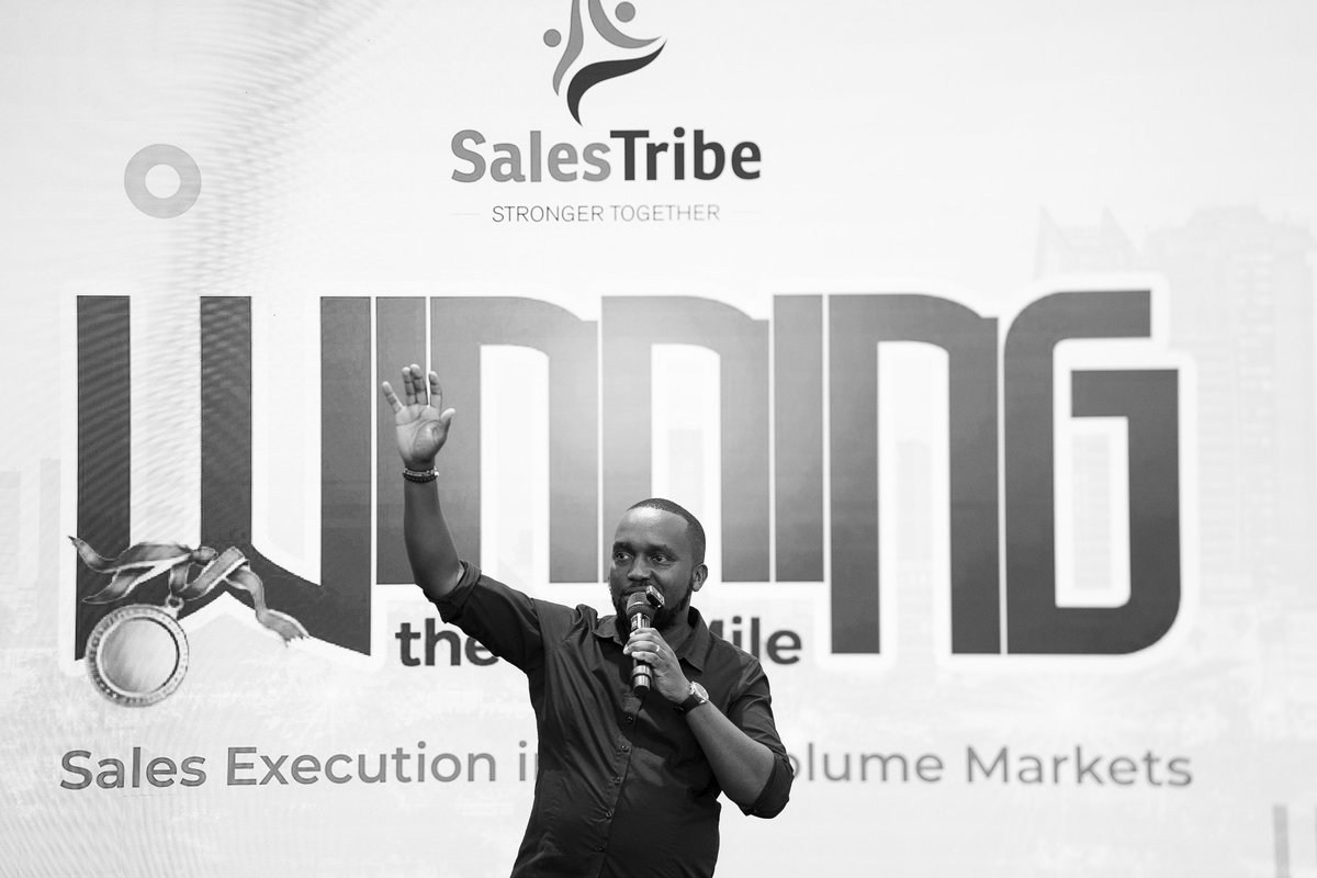CharlesMuthui's tweet photo. Happy to have moderated the Winning the last Mile hosted by Sales Tribe Africa https://t.co/rsmScJq92l