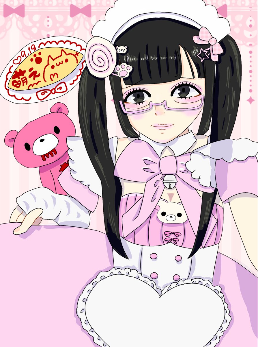 _MELODYKISS_'s tweet photo. 似顔絵初めて描きました♥ https://t.co/qh6kswbo8F