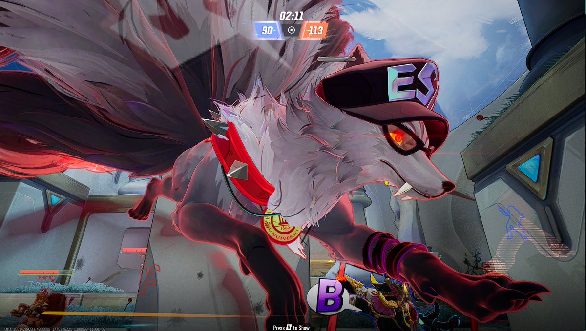 Southrobinn's tweet photo. White fox cinematic #marvelrivals #rivalscreate https://t.co/3ZFbQjwurQ