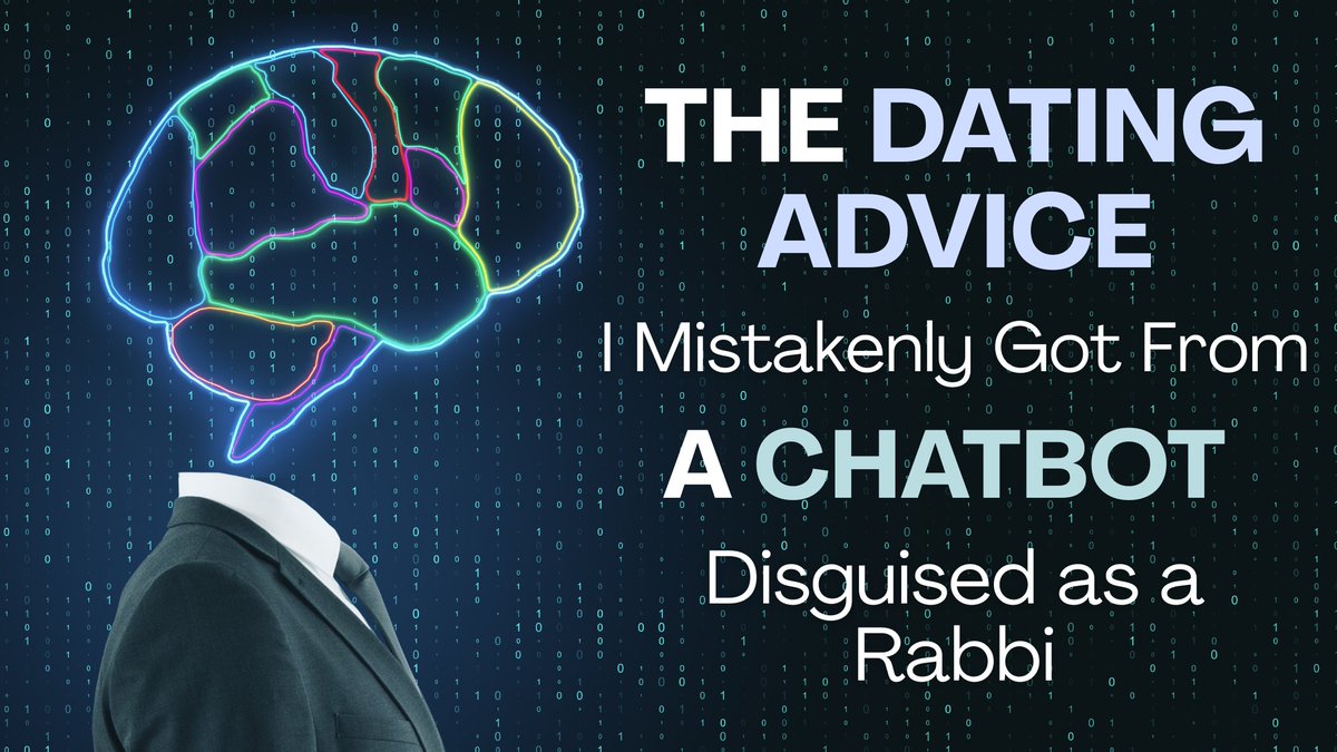 Hey Dads…If you’re ready for a #funny and surprising, deep and profound story today, I invite you to read today’s #Dad-Daughter #Friday #Blog, which is titled: The Dating Advice I Mistakenly Got from a #Chatbot Disguised as a Rabbi. Enjoy! 
drmichellewatson.com/blog/rabbi-sti…