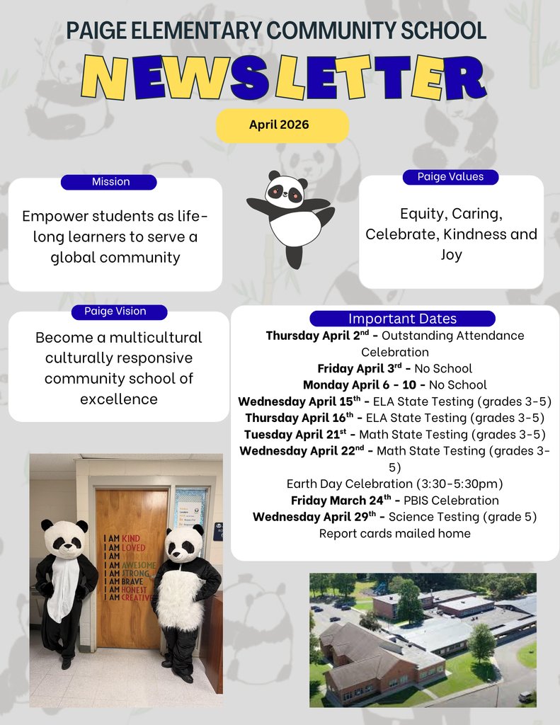 Paige Elementary Community School tweet media