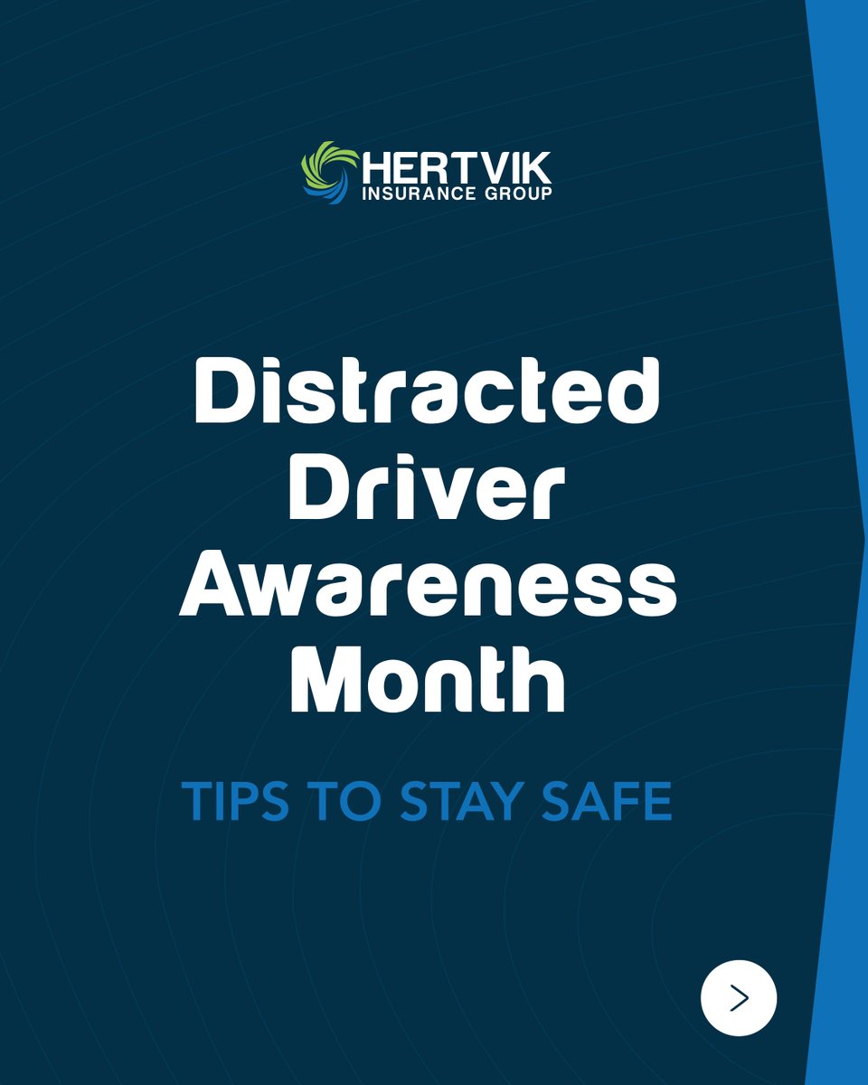 hertvikinsgrp's tweet image. April is Distracted Driver Awareness Month, and we encourage you to stay safe on the road. Save these tips for your next road trip!🛣️🚗​

#HertvikInsurance #Medina #Monroeville #NorthCanton #DistractedDriverAwarenessMonth #DistractedDriving #RoadSafet