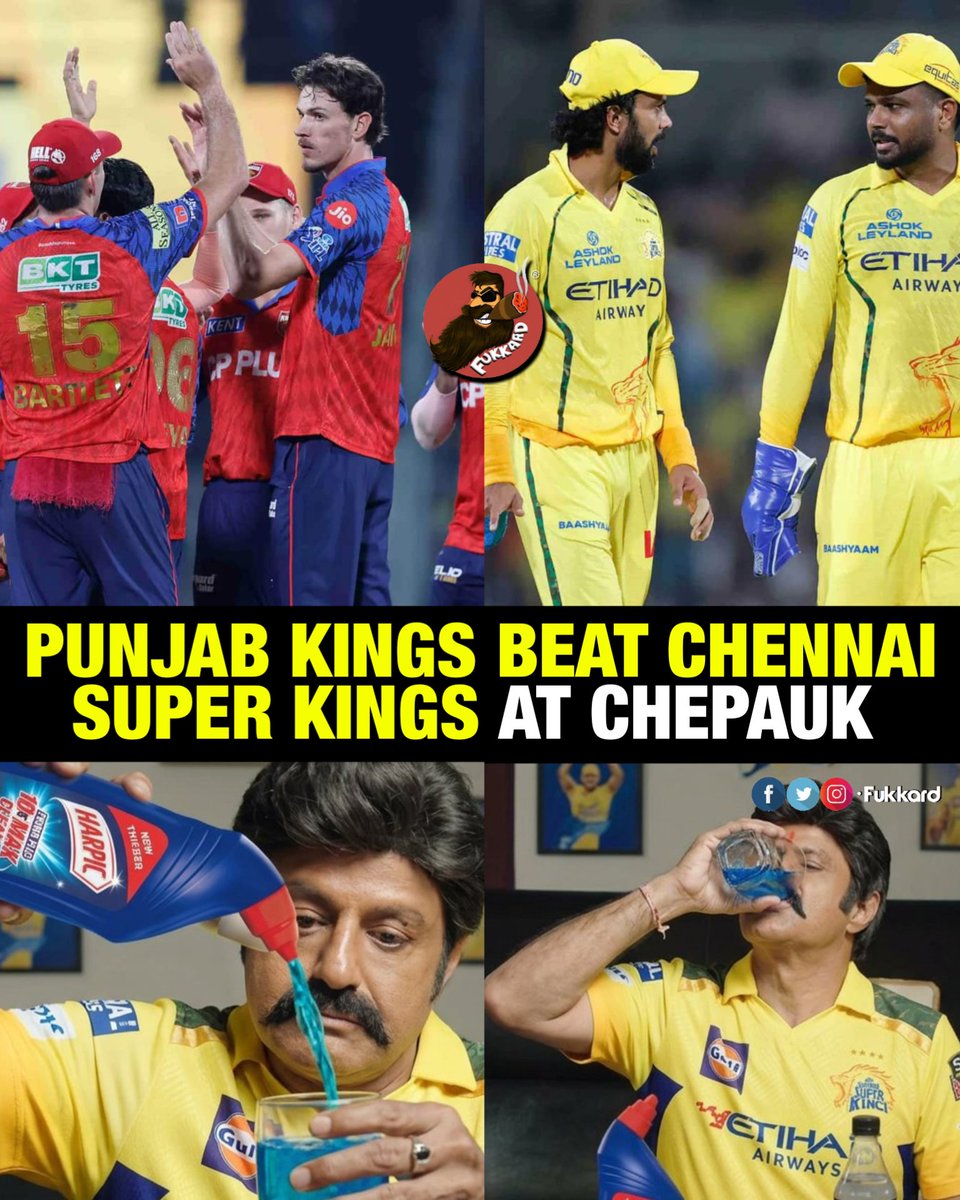 Fukkard's tweet photo. #PunjabKings Beat #ChennaiSuperKings by 5 wkts.. 

#PBKSvCSK #CSKVPBKS https://t.co/0FisHRzTBu