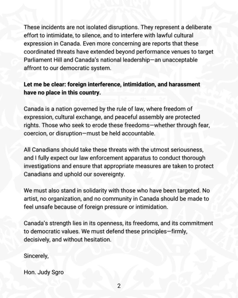 Judy Sgro tweet media