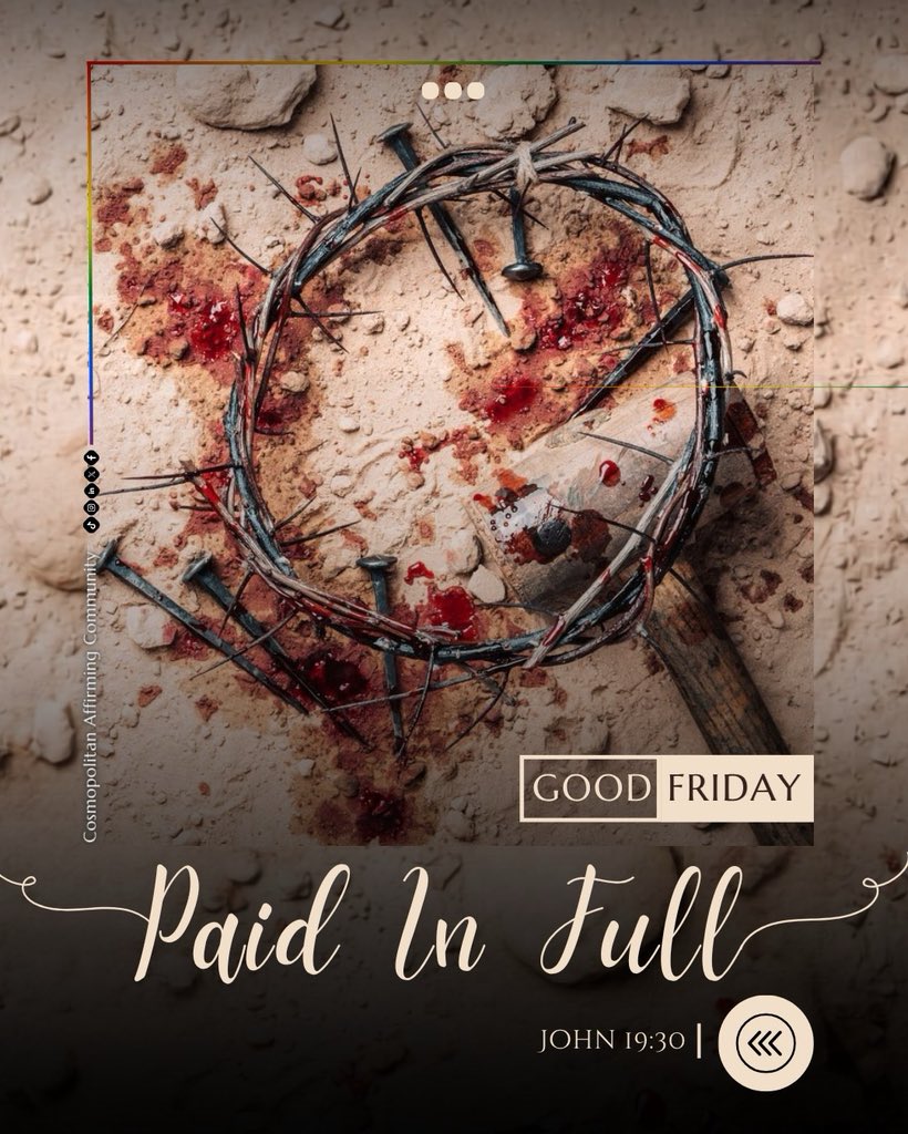 Cosmopolitan Affirming Community - CAC tweet media