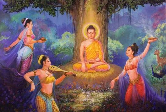 KasunGamageLive's tweet image. NOT TRYING TO BE TOO RELIGIOUS BUT this reminds me of Mara sends his daughters to the Buddha in an attempt to prevent him from achieving enlightenment by tempting him with their beauty, sensual pleasures, and worldly desires..if you know you know..🙏#Buddhism #Buddhist