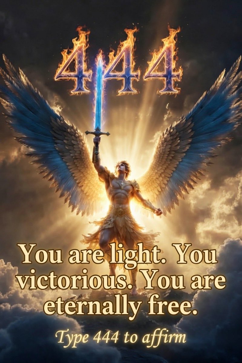 😇💌Archangel Michael is saying to you now🔔 444 Dear Ones of the Light🌟 ...