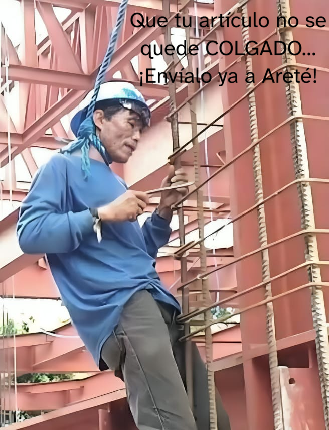 Areteucv's tweet photo. ¡No te quedes COLGADO con tu artículo! 
 Envía YA tu manuscrito a Areté, Revista Digital del Doctorado en Educación.

Artículos de investigación con estructura IMRD.

Página web de alternativa:
https://t.co/esqAsM9Tva

Correo: revista.areteucv@gmail.com https://t.co/Wi7fBJCVqH