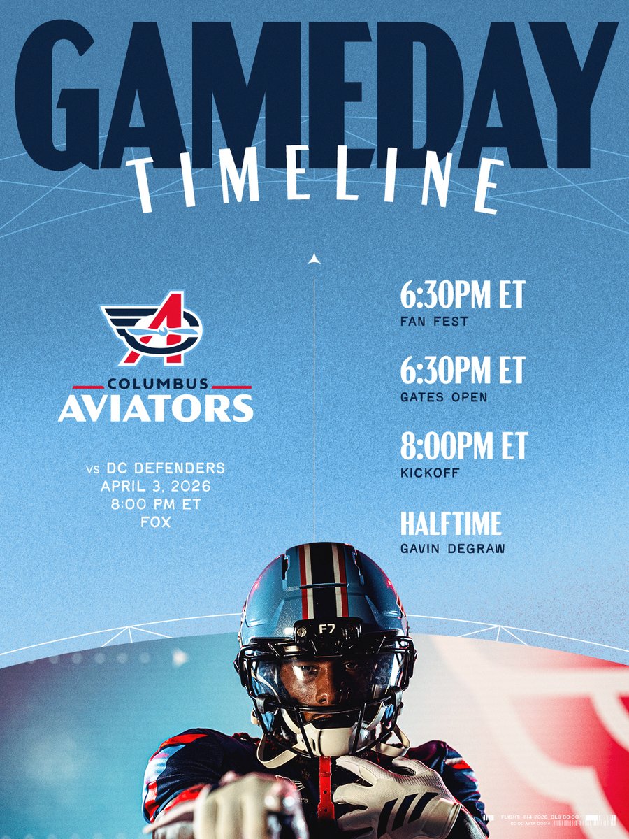 Columbus Aviators tweet media