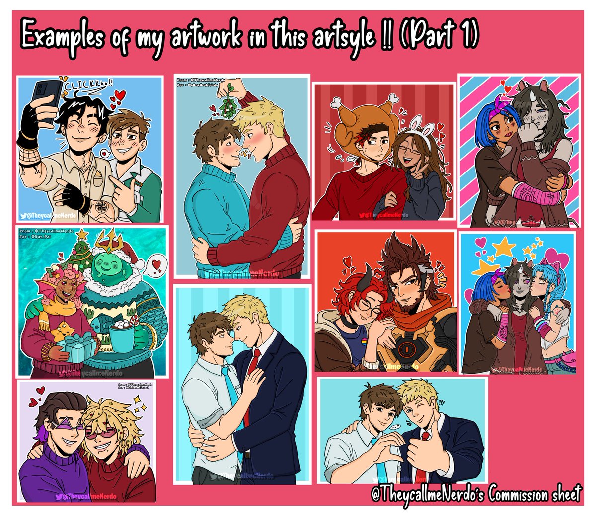 TheycallmeNerdo's tweet photo. Reworked/updated commission sheet!!
Order process + Art update thread will be below :D
#artcommissions #yumeart #yumetwt #FortniteArt https://t.co/jIAlFd7AxG