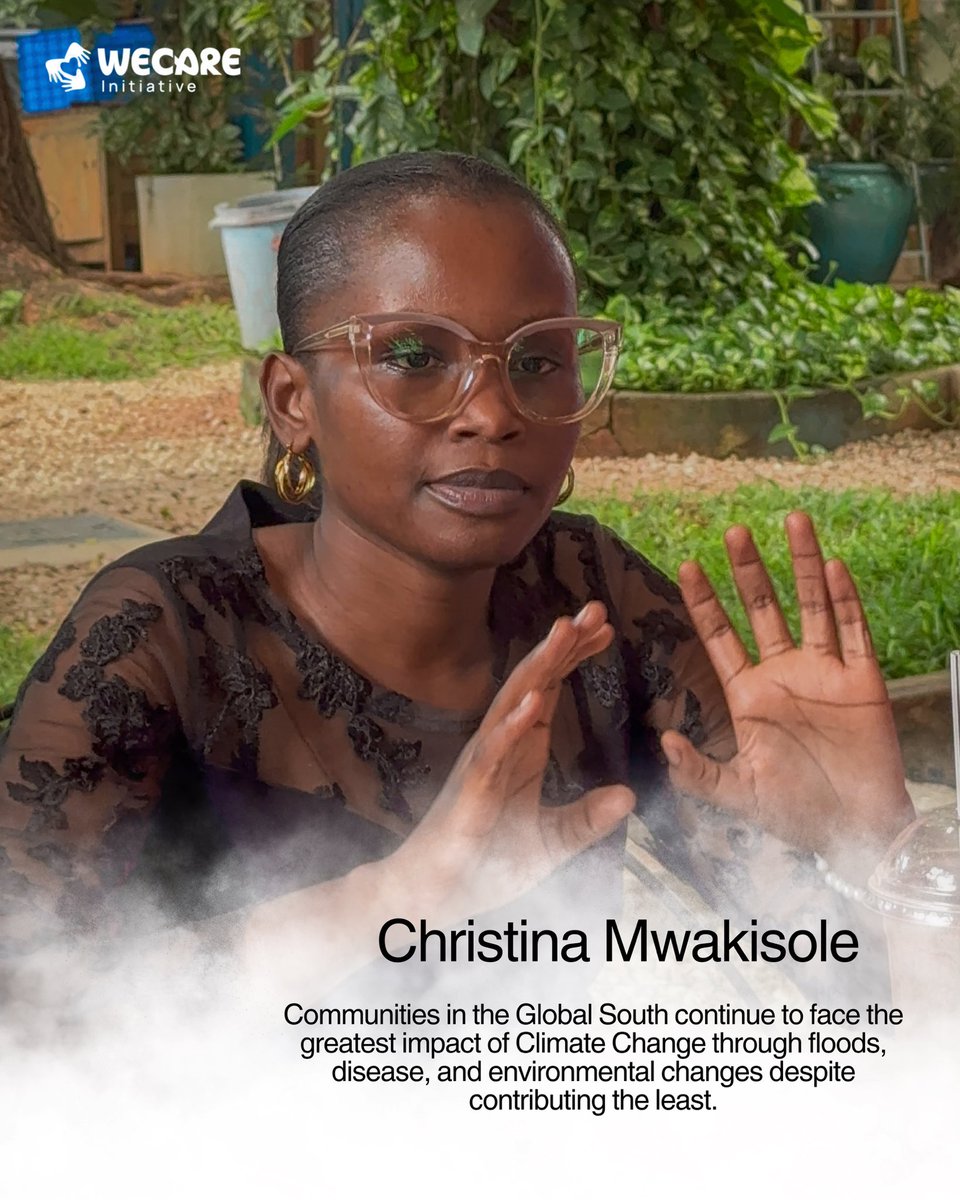 Wecare_or's tweet photo. One thing that stood out from our #ClimateHealthCafe is that Climate Change is unavoidable, Many communities in the Global South are facing the harshest effects, yet they contribute the least to the problem.

We spoke about policies, accountability &amp; why climate justice matters. https://t.co/X35ljVmmoI