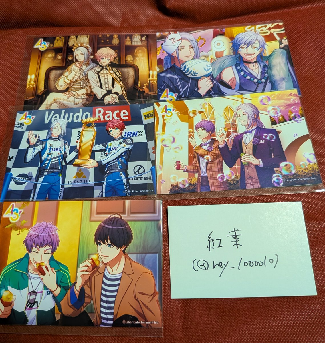 rey_1000010's tweet photo. 【交換】A3　ぱしゃこれ　ブロマイドコレクション　第五回　第六回　

譲→臣、密、誉、東、画像参照

求(1)→饅頭拳

郵送手渡しの優先はありません。検索からでもお声掛け下さい https://t.co/Lg4lQau161