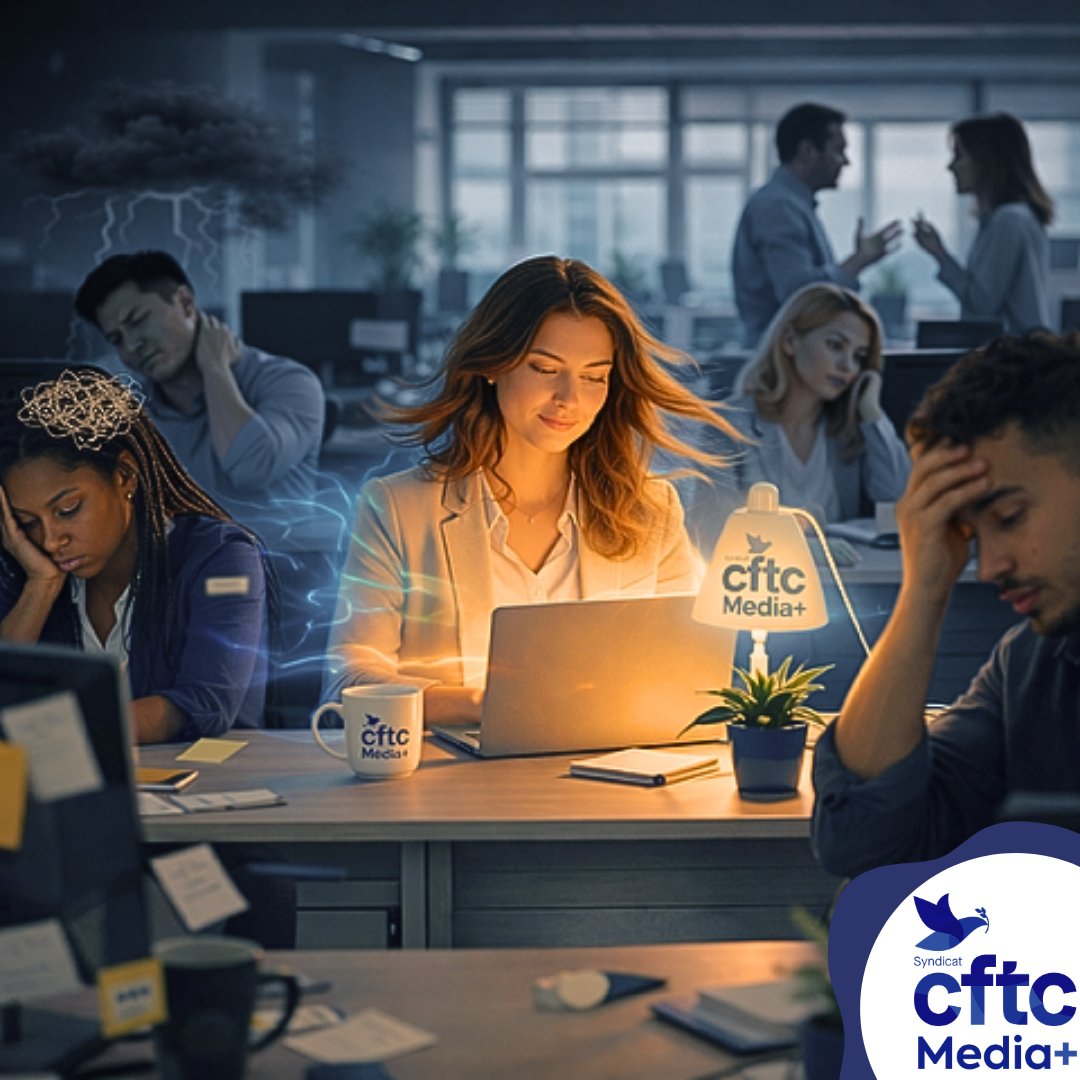 CftcMediaplus's tweet photo. Pour la CFTC Media+, la santé au travail est un droit pour tous.

Prévention, sécurité, accès aux soins, lutte contre le stress et droit à la déconnexion : nos combats continuent.

#SantéAuTravail #CFTC #DroitsDesTravailleurs #JournéeMondialeDeLaSanté https://t.co/xWjHngIDxH
