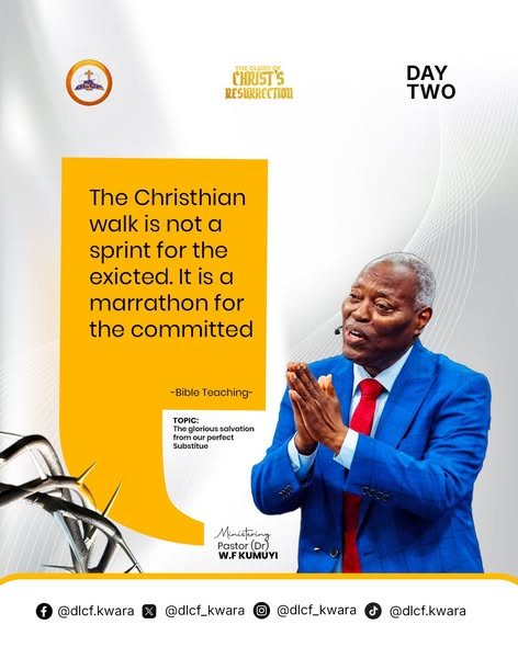 DLCF_Kwara's tweet photo. Excerpts from Day Two of #DLER2026
Bible Teaching
Topic: The Glorious Salvation From Our Perfect Substitute
#DLER2026 #DLER #KUMUYISAID #TheGloryOfChristResurrection #Easter #dlcfkwaramedia #kumuyisaid https://t.co/fYuTum8r1e