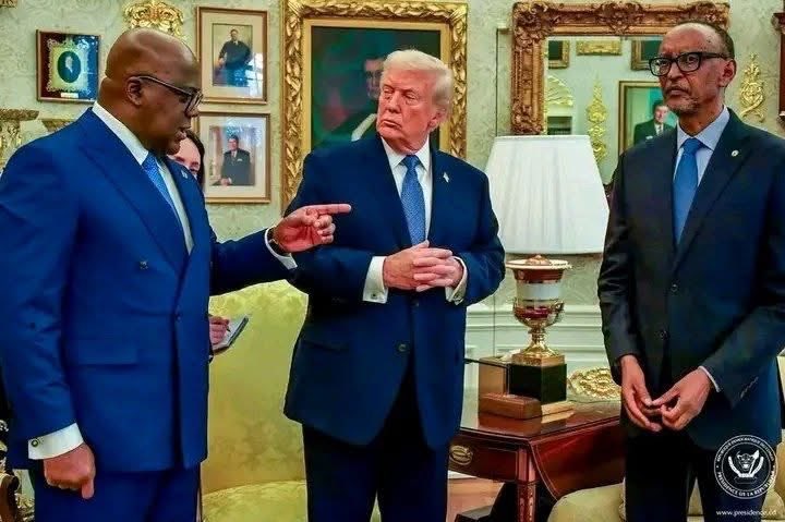 Paul Kagame affirmé que le M23 est un mouvement de Congolais et non de Rwandais.

Mais pourquoi le président rwandais s’est-il rendu à Washington avec Tshisekedi ? Pourquoi ont-ils signé un accord entre Kigali et Kinshasa concernant la crise à l’Est ?