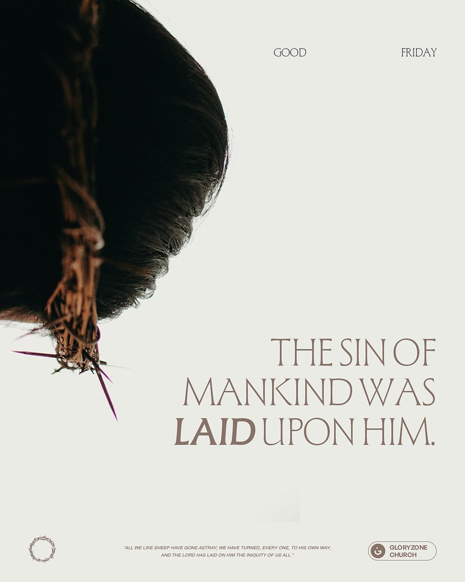 God made him who had no sin to be sin for us, so that in him we might become the righteousness of God.

#Jesus #Easteratgloryzone