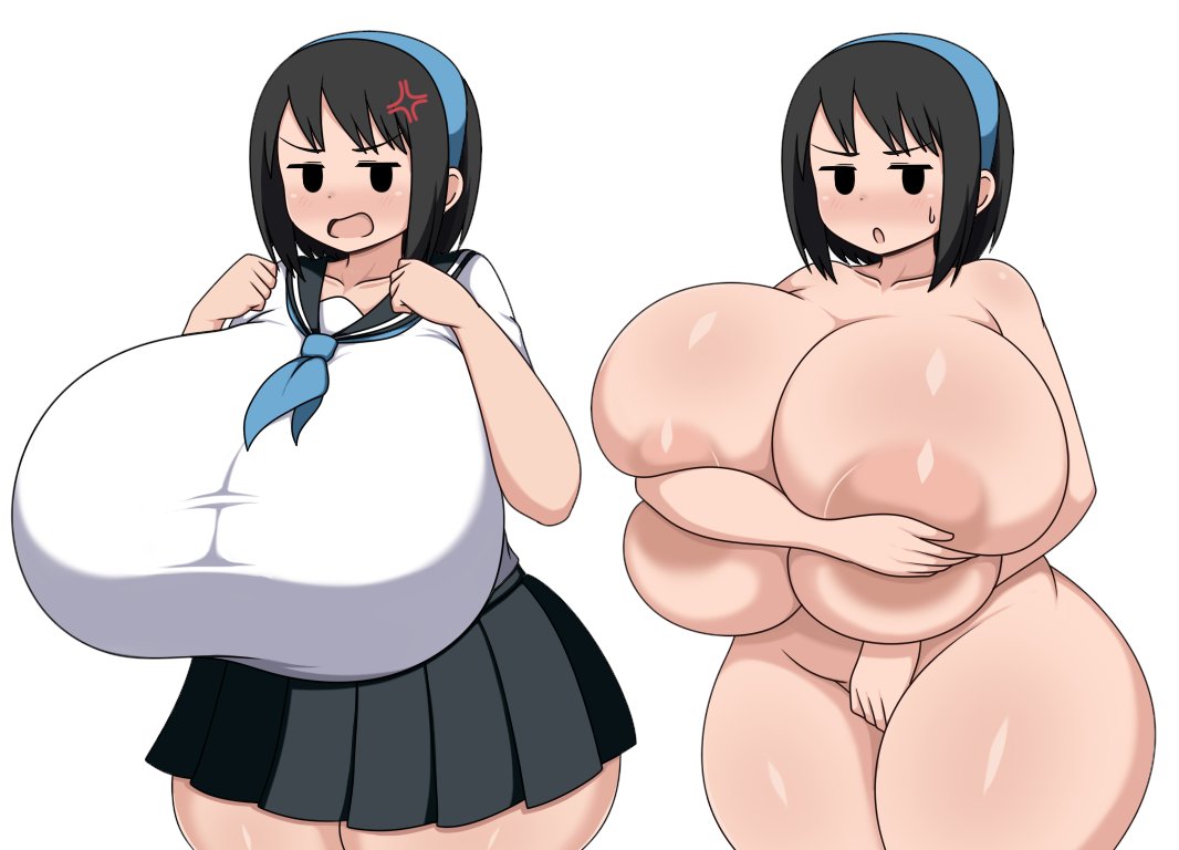 モブ顔姉ちゃん全裸立ち絵差分 