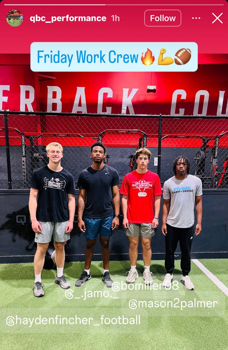 JamisonERoberts's tweet photo. Keep doubting, I’ll be working! #ODark30 #TheWorkGonnaShow #LND26 #GoSpartans #QB1 #QBPerformance #StackingDays https://t.co/0YMnlODPtS