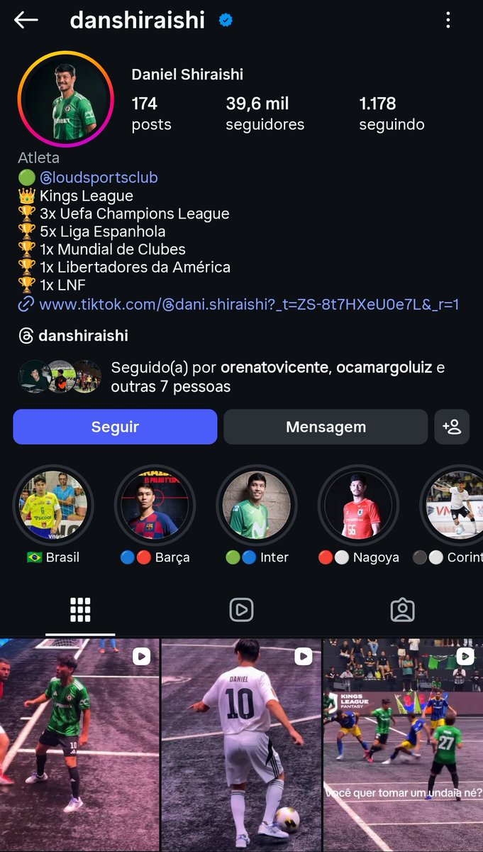 cleitonrasta239's tweet photo. @regisxl777 @saloud_of Vai mandar esse cara pra várzea? Ganhou tudo no futsal https://t.co/CpSSDateXY