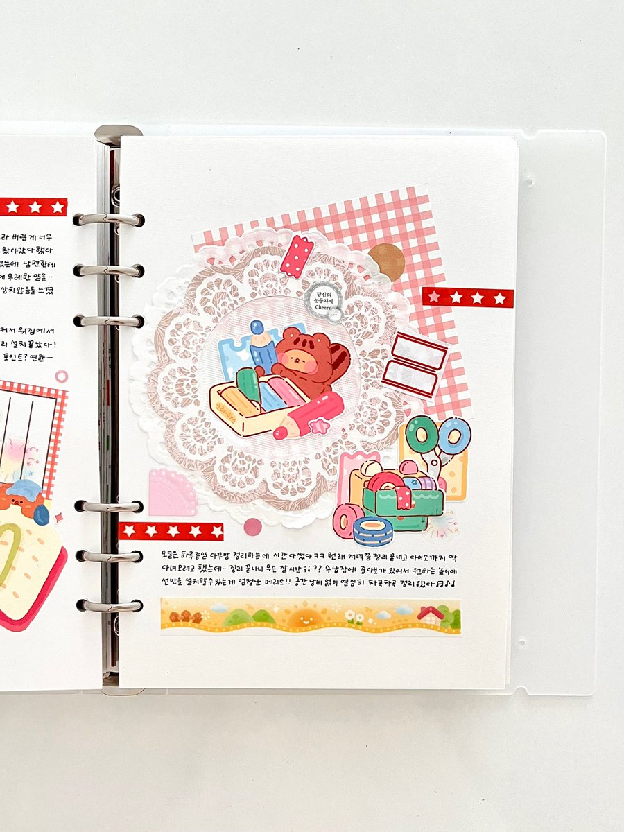 muffy_diary's tweet image. 다꾸방 정리-!📚
机の整理-!
Desk Organization

#다꾸 #手帳デコ #journaling