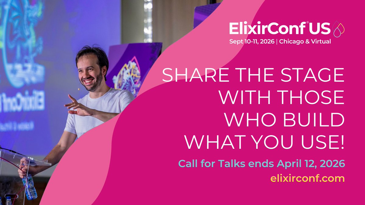 ElixirConf tweet media