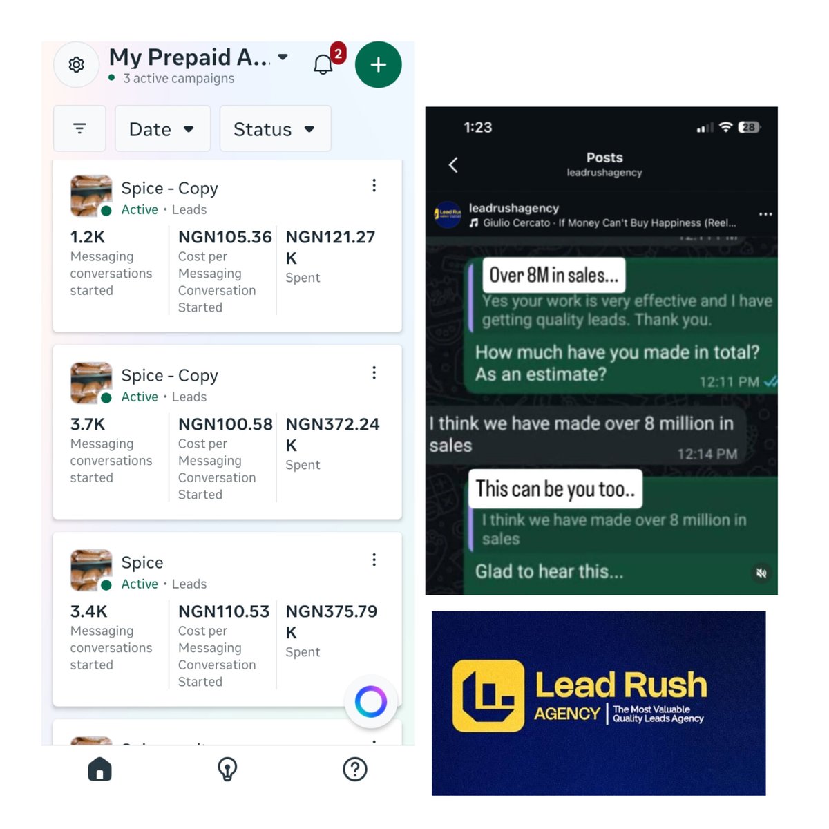 LeadRush Agency tweet media