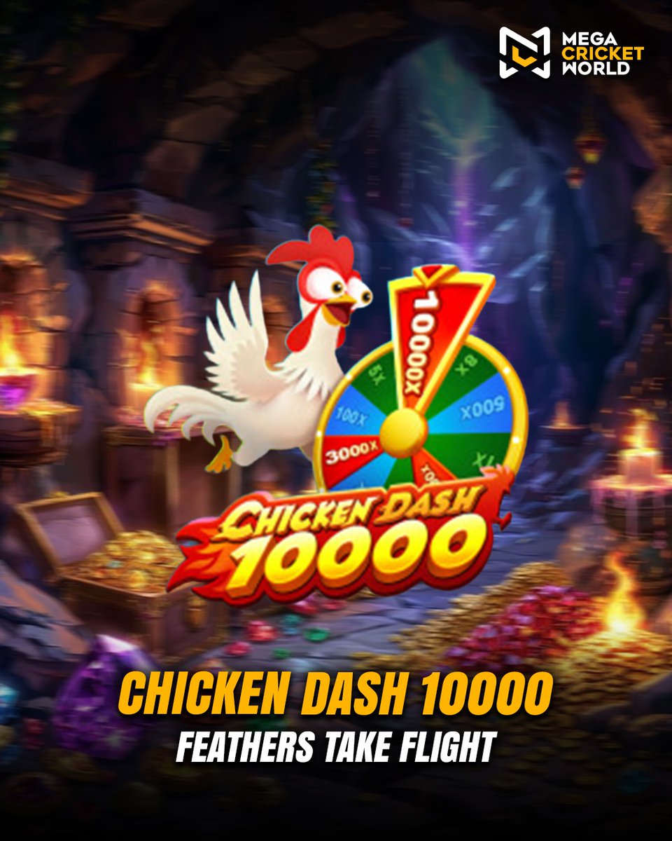mcworldsocial's tweet image. Feathers up, stakes higher, it’s time to spin big with Chicken Dash 10000. 🐔🎰
One lucky dash could turn into a massive win.

mcwlnk.co/2gkv

#ChickenDash10000 #JiliGames #SpinToWin #BigWins #GameOn