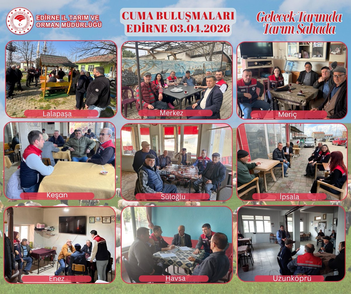 Edirne İl Tarım ve Orman Müdürlüğü tweet media