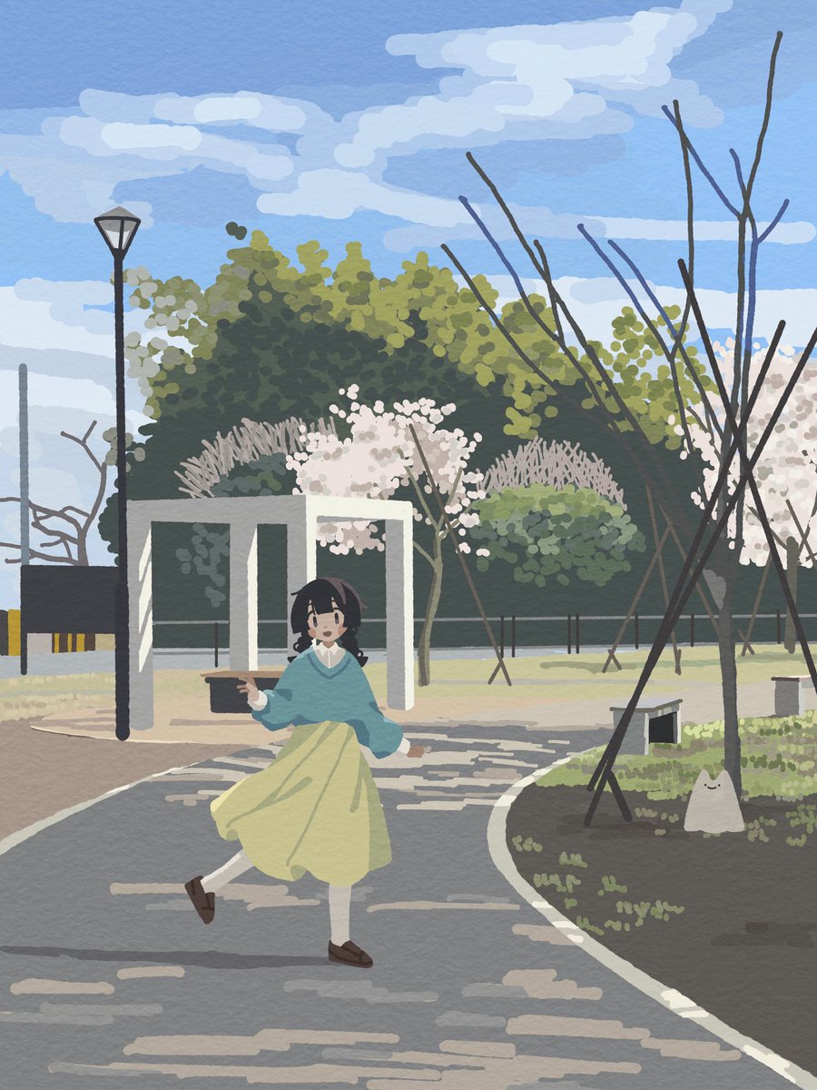 Kyora_san's tweet photo. 春 https://t.co/32vHnoxUNH