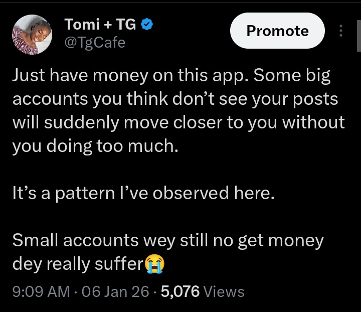 Tomi + TG tweet media