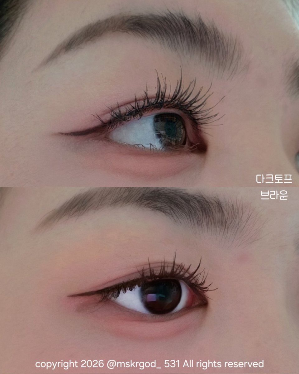 마스카라를 올려 tweet media