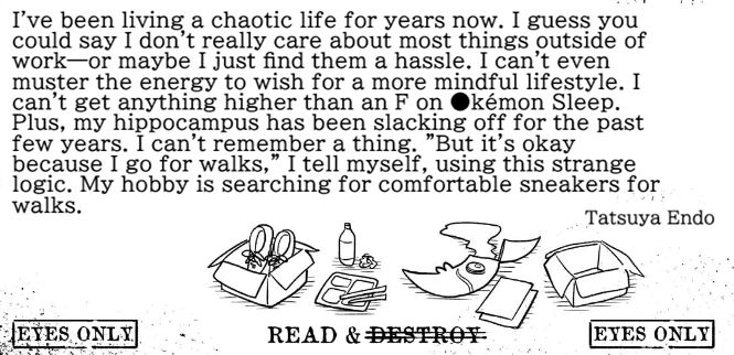 I overlooked this part from the volume, but make sure to send some support to Endo-sensei.