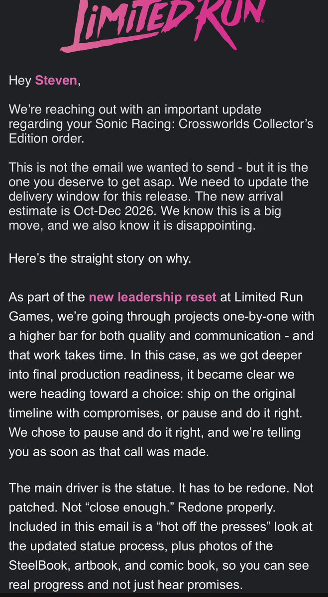 Sonic City ⋆★ Sonic News, Media & Community ★⋆🦔💨 tweet media