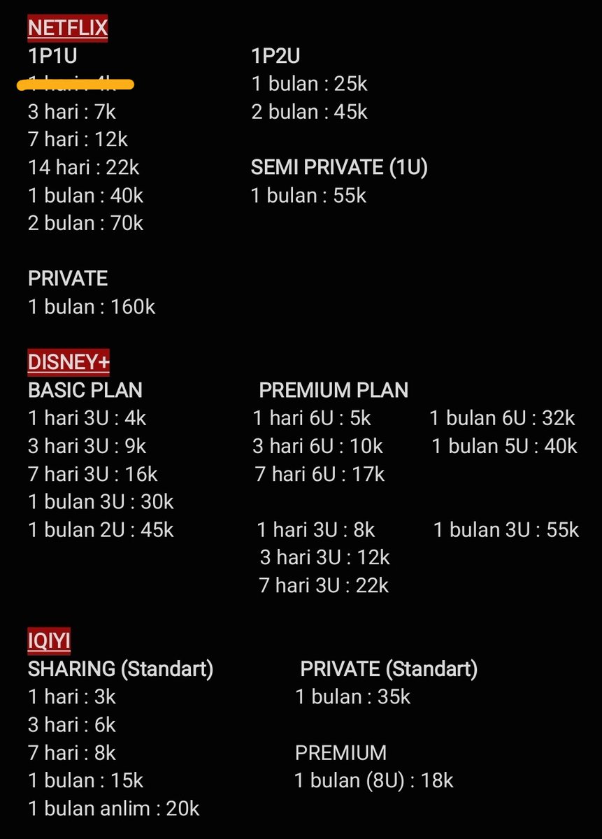 mudlk_'s tweet photo. @seasalthoneeey Sinii kak, ridiii harian mingguan https://t.co/Ei4SV4FC7S