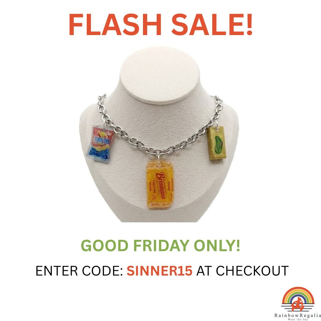 LnrJordan's tweet photo. I’ve decided to be absolute-bleeding-marvellous and give you 15% off everything. Why? Because it’s Friday, it’s "Good," and quite frankly, I think you’ve earned a little treat for surviving the week without losing your mind entirely.

#handmadeirishjewellery #happyeaster https://t.co/9XAU1nADXP