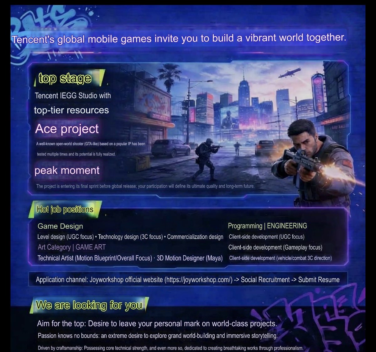 winggi_yt's tweet image. 🚨 Tencent is developing a GTA-like open-world mobile game

Final stage before global release 👀
AAA budget + multiple tests already done

This could be HUGE 🔥

#MobileGaming #Tencent