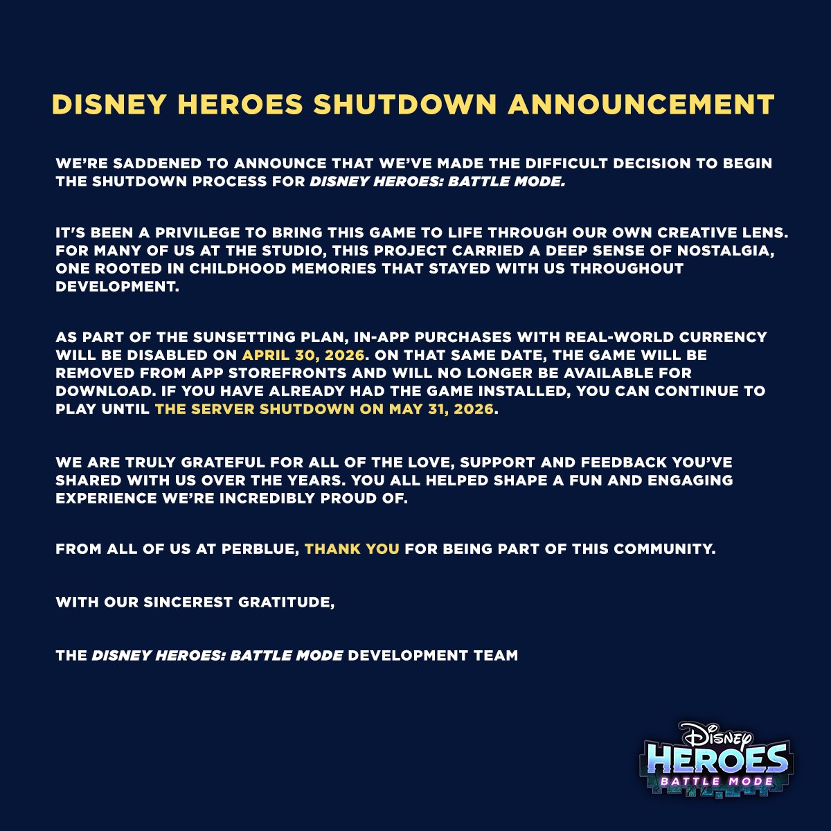 Disney Heroes: Battle Mode tweet media