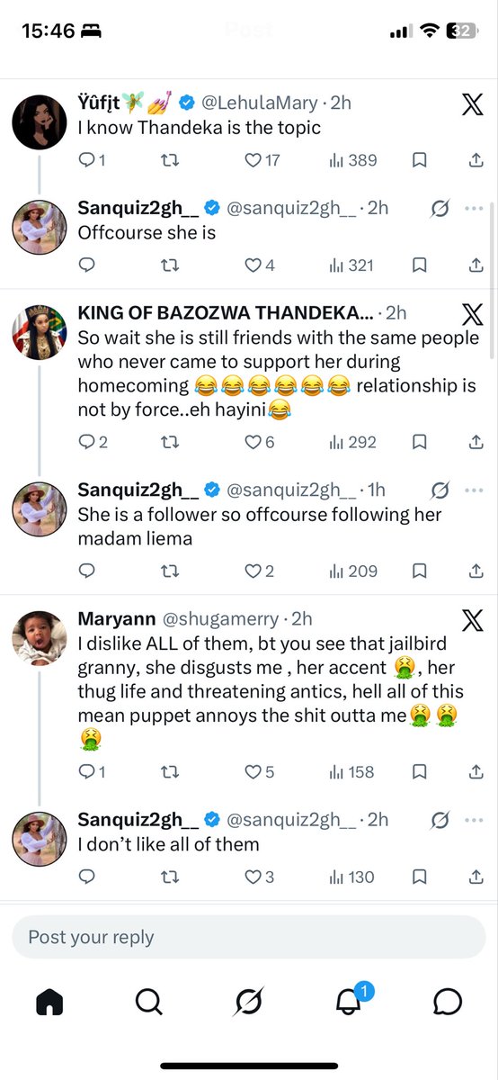 Litha_Lethu11's tweet image. May they never lie and say they are being dragged and bullied on social media. This is them 

#BBMzansiS6 #Lillies #LLF #Nectars #Nelibugs #Trixtars #Daisies #Brixie #Donelies